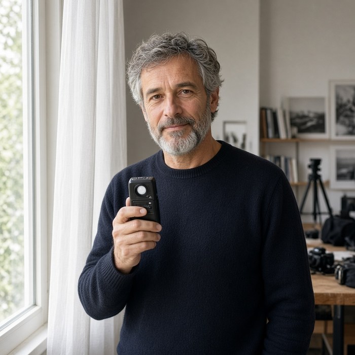 Eli Haber, still-life and dark-room instructor